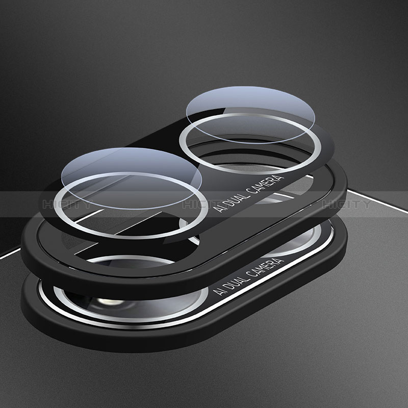 Custodia Lusso Alluminio e Silicone Laterale Cover J01 per Oppo A58x 5G