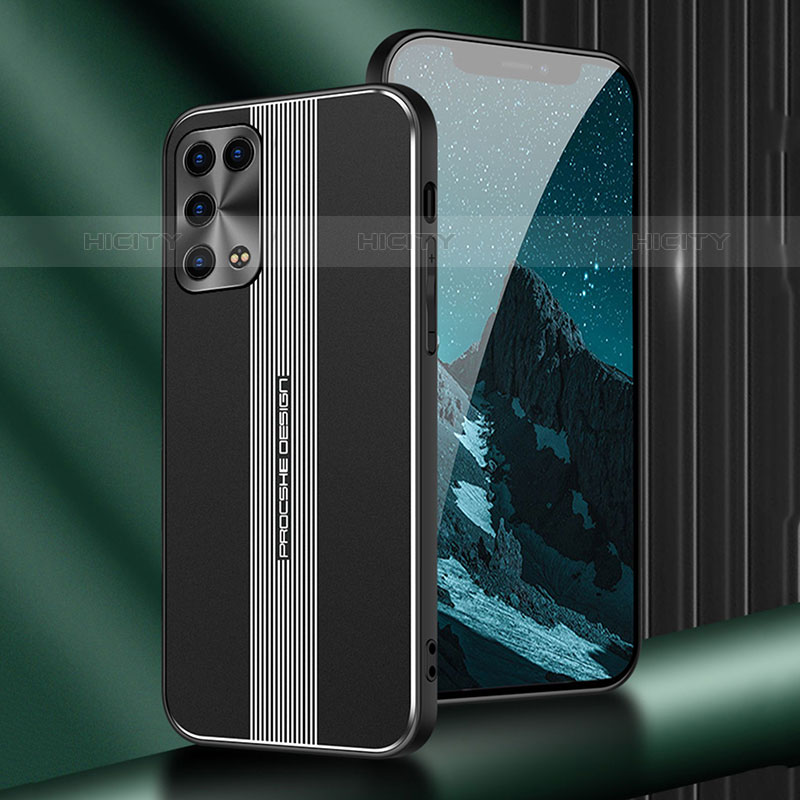 Custodia Lusso Alluminio e Silicone Laterale Cover J02 per Oppo Reno6 Pro+ Plus 5G