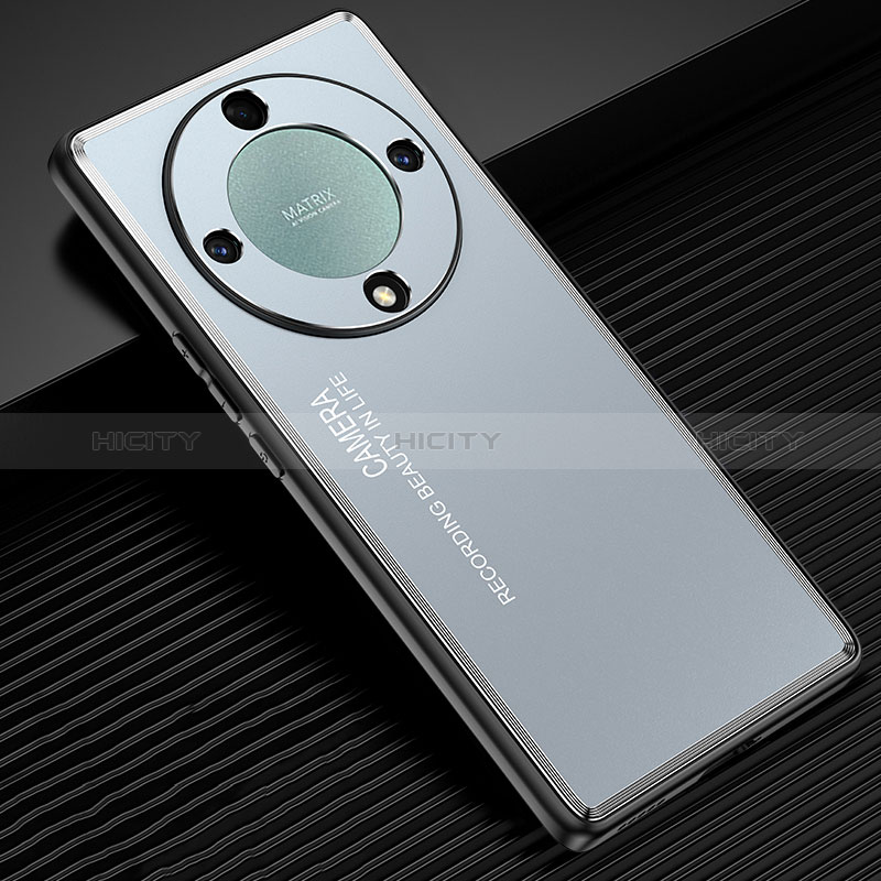 Custodia Lusso Alluminio e Silicone Laterale Cover JL1 per Huawei Honor X9b 5G