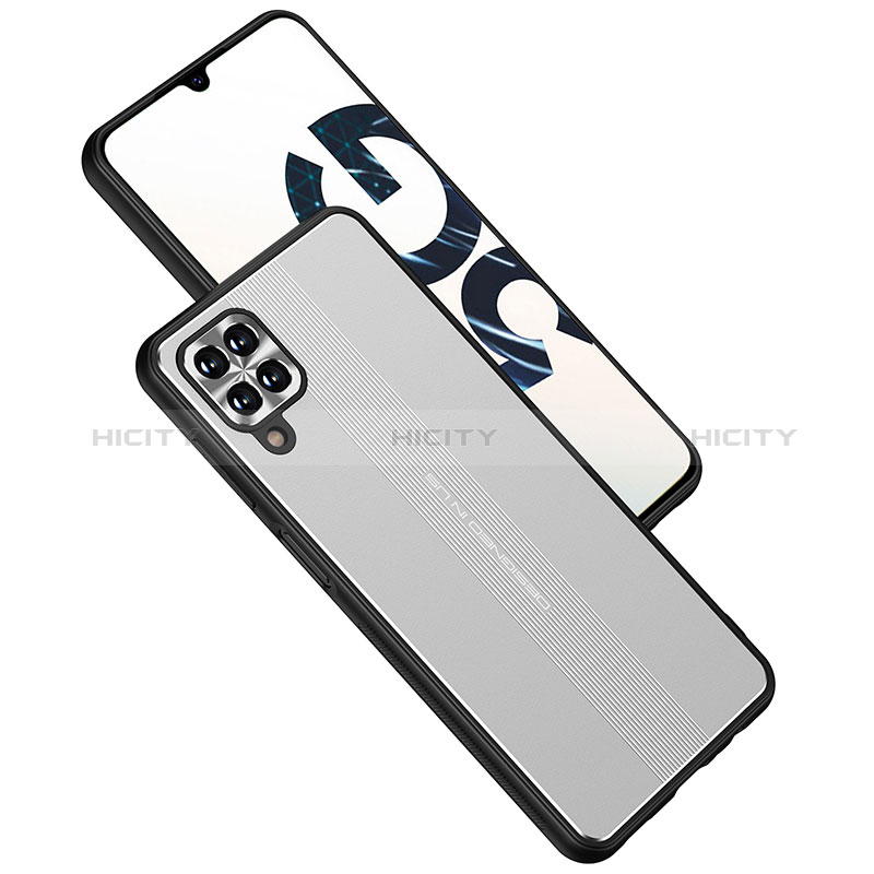 Custodia Lusso Alluminio e Silicone Laterale Cover JL1 per Samsung Galaxy A12 Nacho