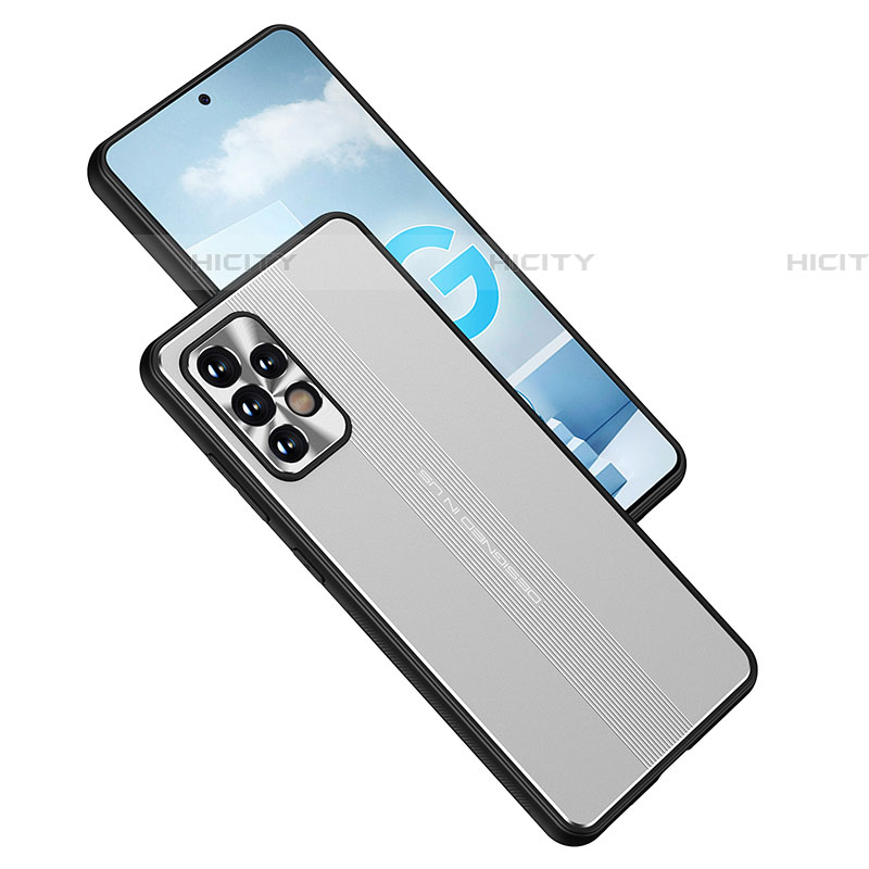 Custodia Lusso Alluminio e Silicone Laterale Cover JL1 per Samsung Galaxy A52 4G