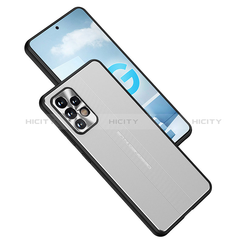 Custodia Lusso Alluminio e Silicone Laterale Cover JL1 per Samsung Galaxy A52s 5G