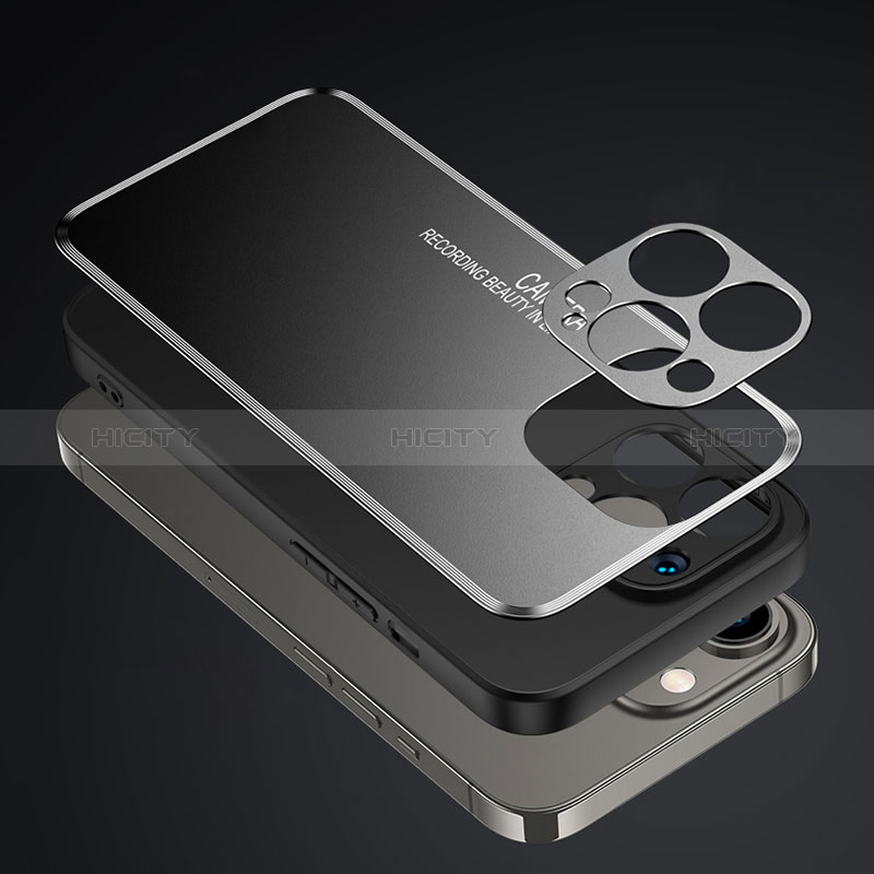 Custodia Lusso Alluminio e Silicone Laterale Cover JL2 per Apple iPhone 13
