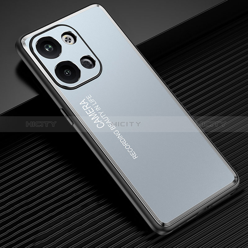 Custodia Lusso Alluminio e Silicone Laterale Cover JL2 per Xiaomi Redmi Note 13 5G