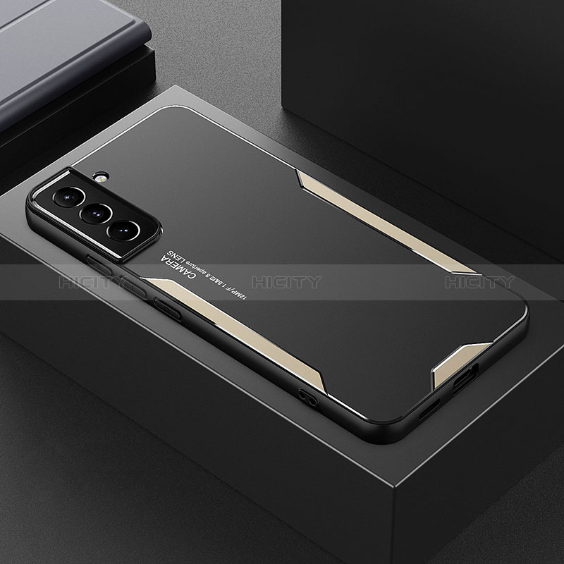 Custodia Lusso Alluminio e Silicone Laterale Cover M01 per Samsung Galaxy S24 5G