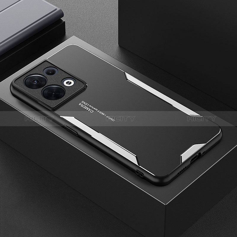 Custodia Lusso Alluminio e Silicone Laterale Cover PB1 per Xiaomi Redmi Note 13 5G