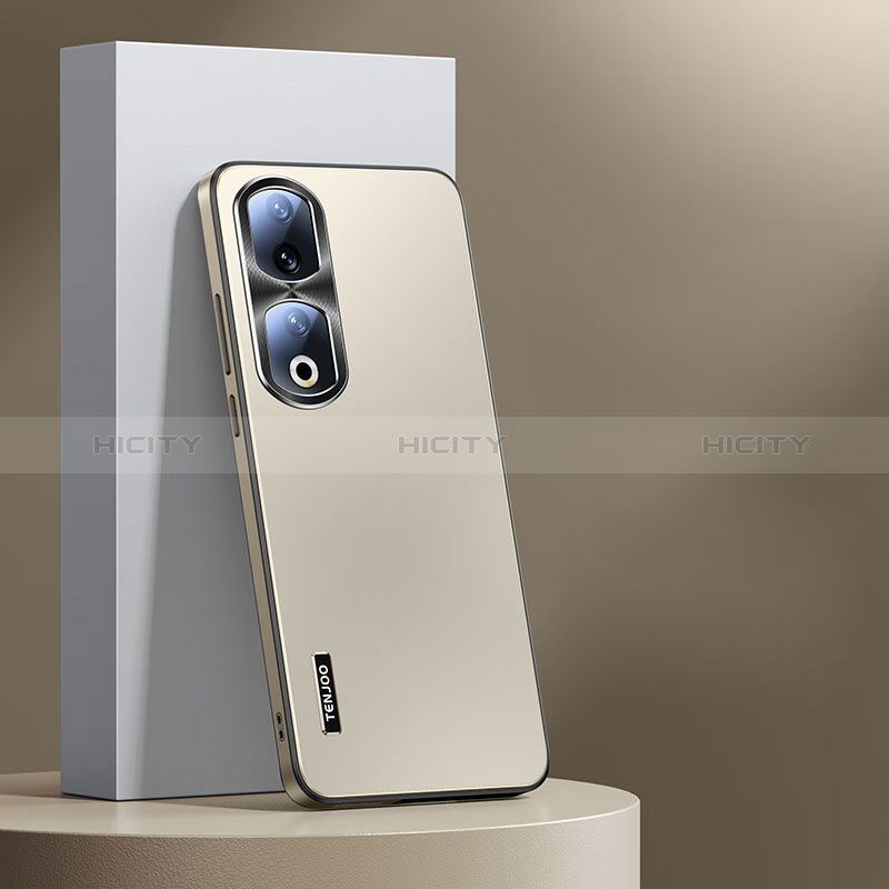 Custodia Lusso Alluminio e Silicone Laterale Cover per Huawei Honor 90 Pro 5G