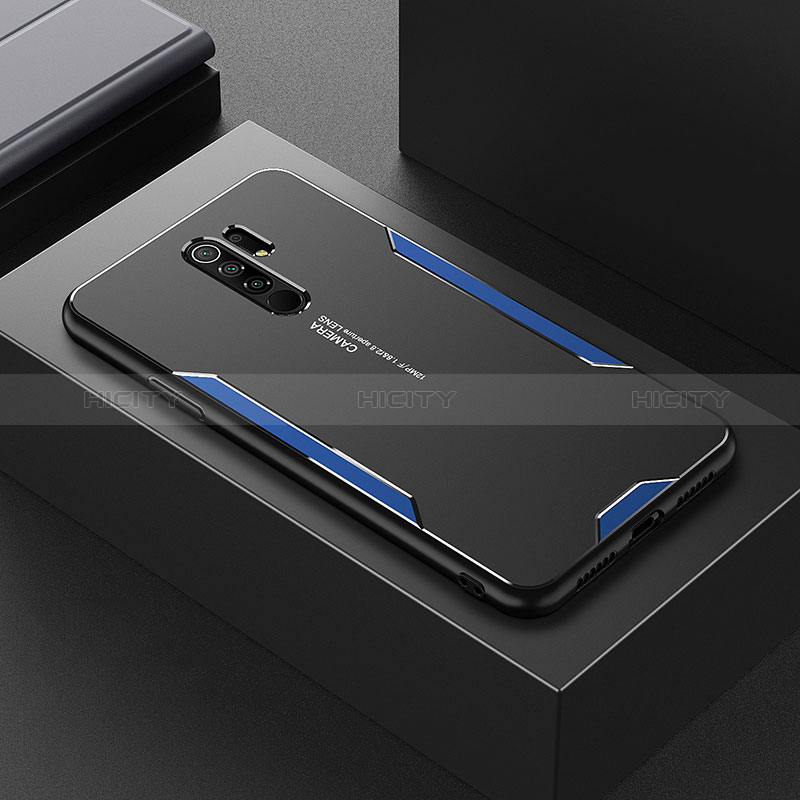 Custodia Lusso Alluminio e Silicone Laterale Cover per Xiaomi Redmi 9