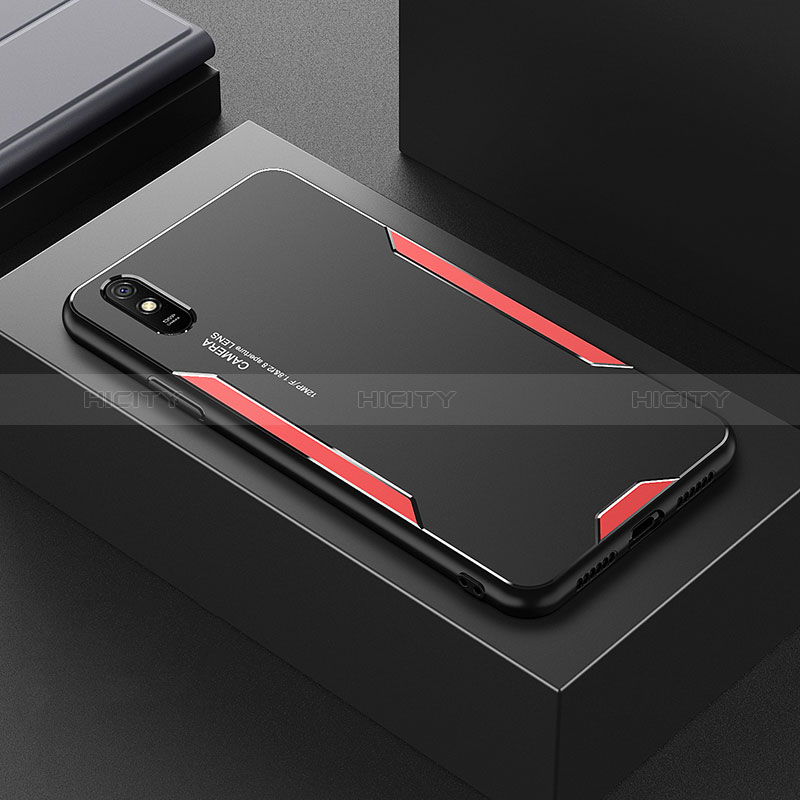 Custodia Lusso Alluminio e Silicone Laterale Cover per Xiaomi Redmi 9AT