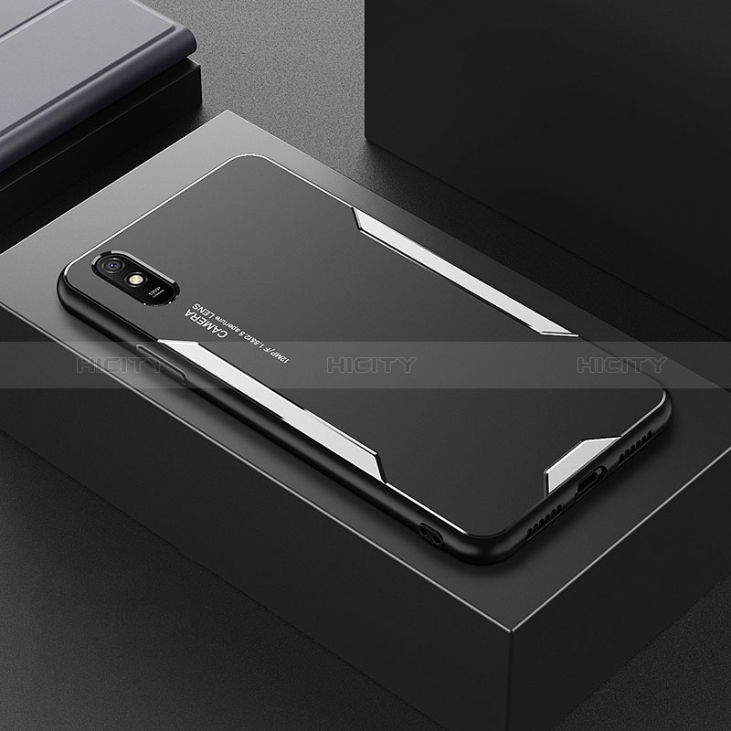 Custodia Lusso Alluminio e Silicone Laterale Cover per Xiaomi Redmi 9i