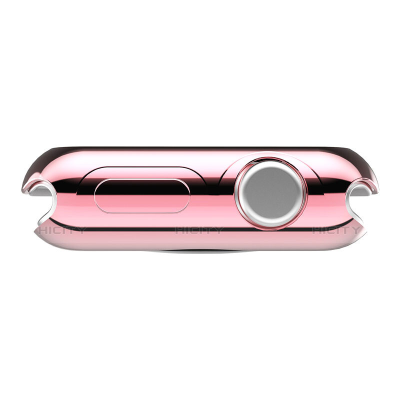 Custodia Lusso Alluminio Laterale A01 per Apple iWatch 3 38mm Rosa