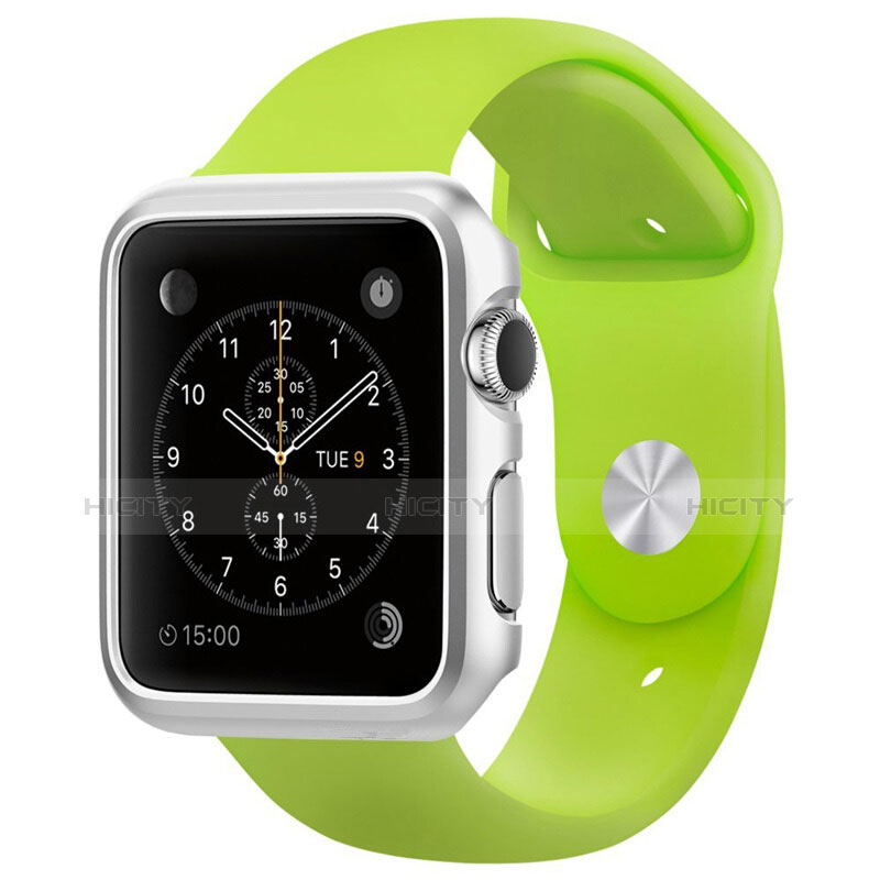 Custodia Lusso Alluminio Laterale C01 per Apple iWatch 2 42mm Argento