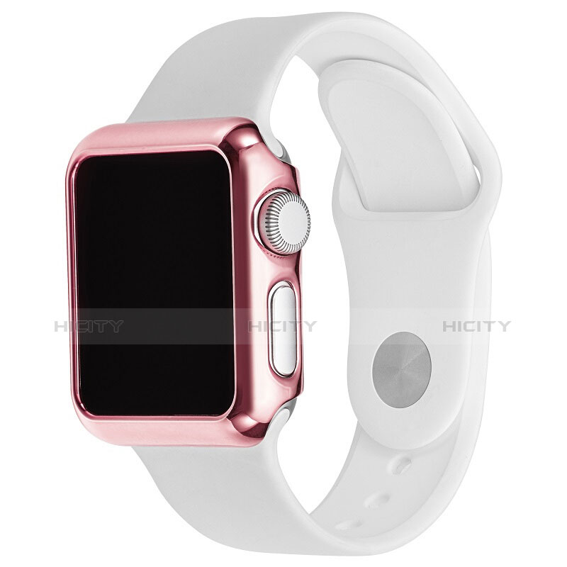 Custodia Lusso Alluminio Laterale C03 per Apple iWatch 2 42mm Rosa