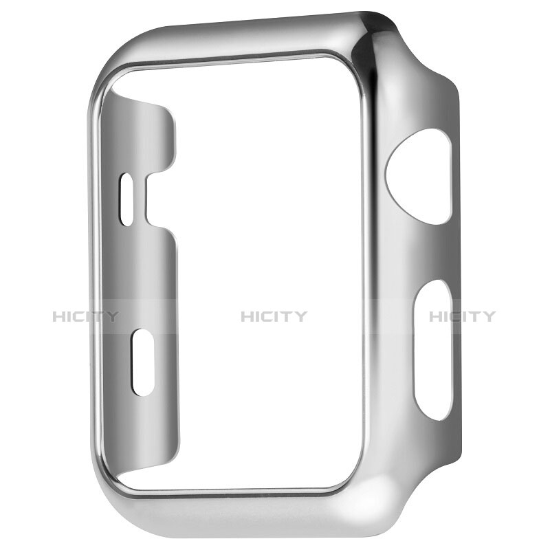 Custodia Lusso Alluminio Laterale C03 per Apple iWatch 3 38mm Argento