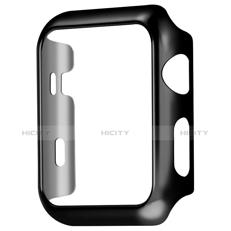 Custodia Lusso Alluminio Laterale C03 per Apple iWatch 42mm Nero