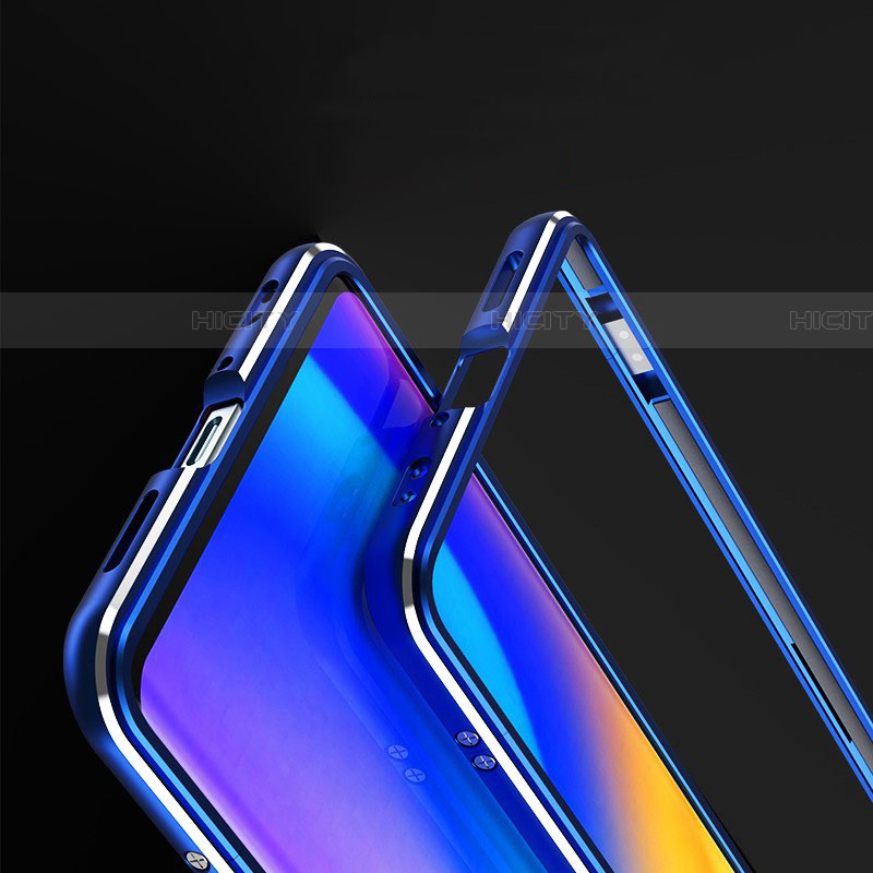 Custodia Lusso Alluminio Laterale Cover A01 per Oppo Reno3 Pro