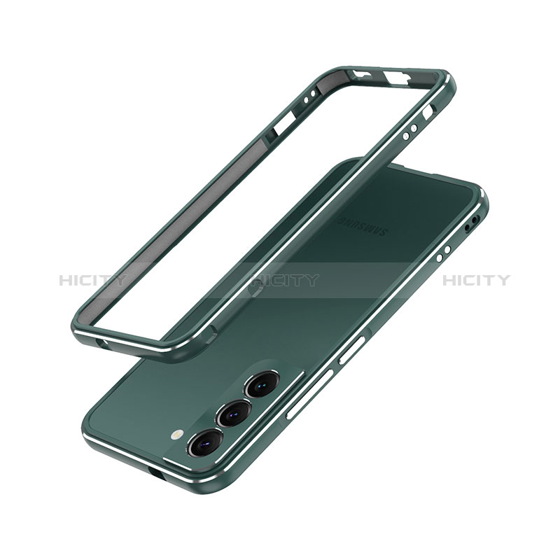 Custodia Lusso Alluminio Laterale Cover A01 per Samsung Galaxy S24 Plus 5G
