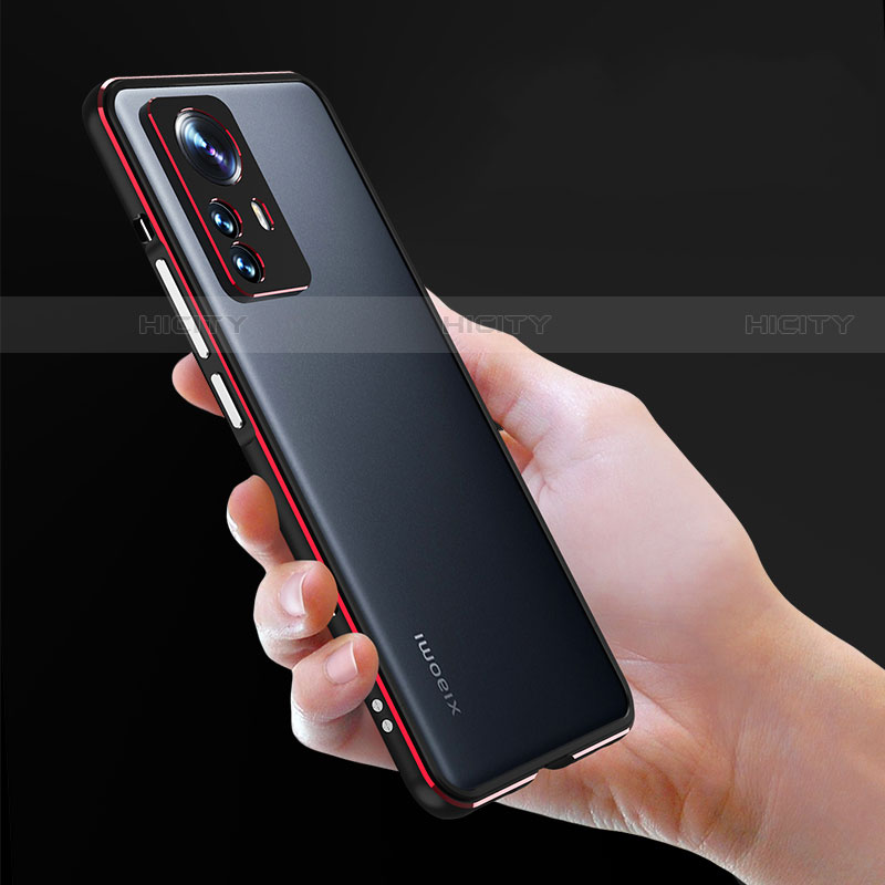 Custodia Lusso Alluminio Laterale Cover A01 per Xiaomi Mi 12S 5G