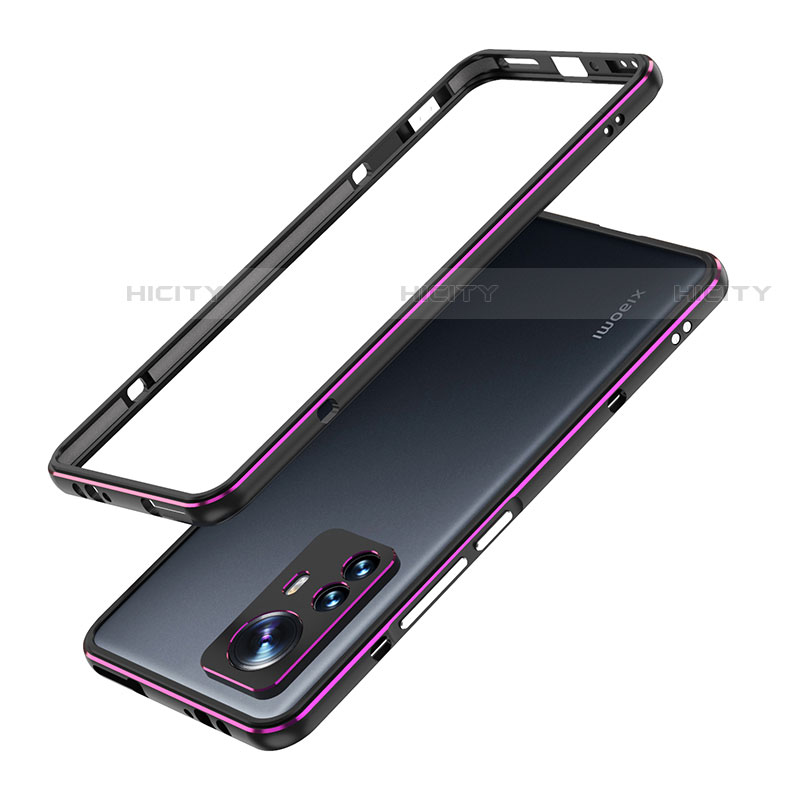 Custodia Lusso Alluminio Laterale Cover A01 per Xiaomi Mi 12S Pro 5G