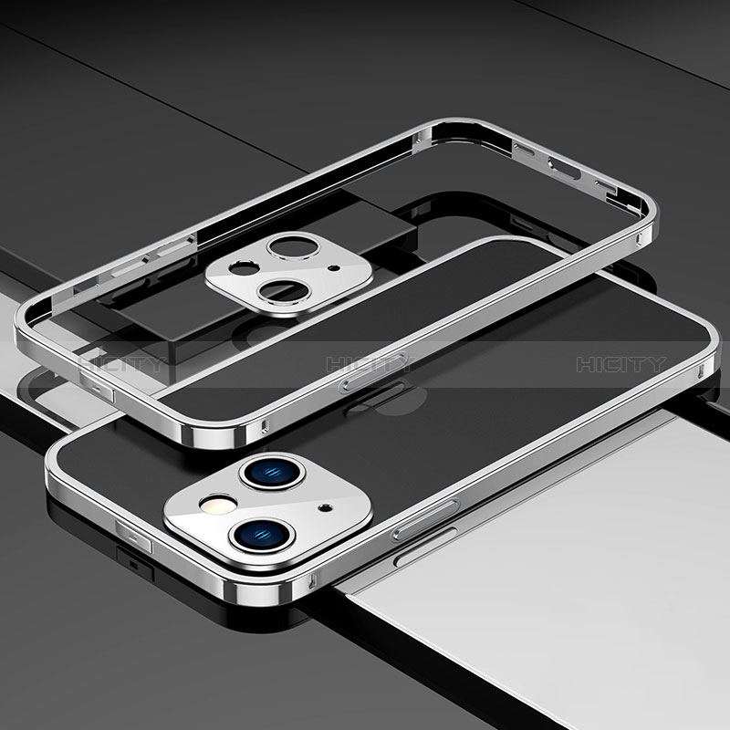Custodia Lusso Alluminio Laterale Cover A03 per Apple iPhone 15 Plus