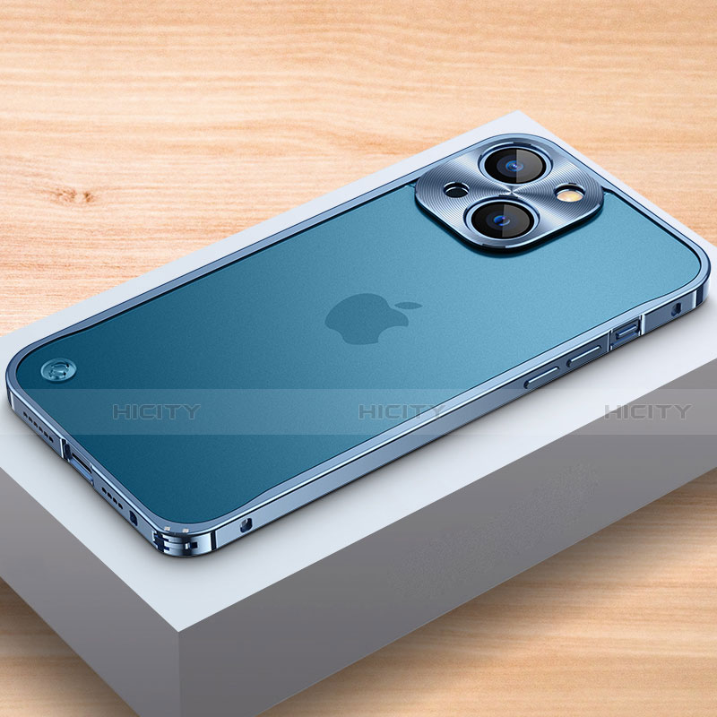 Custodia Lusso Alluminio Laterale Cover A04 per Apple iPhone 13