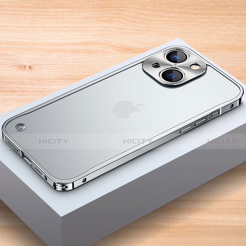 Custodia Lusso Alluminio Laterale Cover A04 per Apple iPhone 13