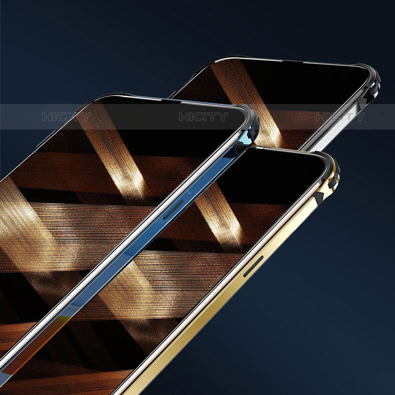 Custodia Lusso Alluminio Laterale Cover A06 per Apple iPhone 15 Pro
