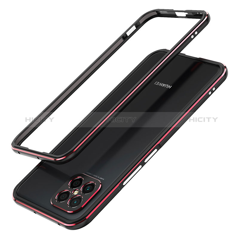 Custodia Lusso Alluminio Laterale Cover JZ1 per Huawei Nova 8 SE 4G