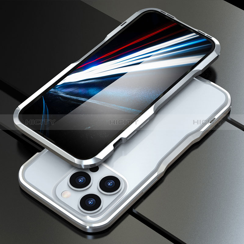 Custodia Lusso Alluminio Laterale Cover LF1 per Apple iPhone 15 Pro