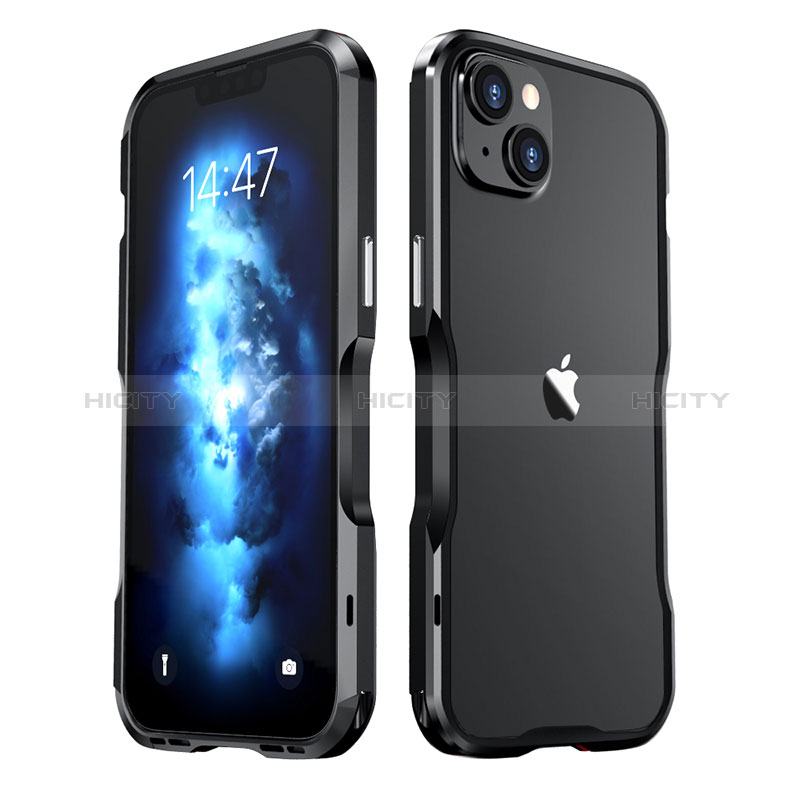 Custodia Lusso Alluminio Laterale Cover LF2 per Apple iPhone 14