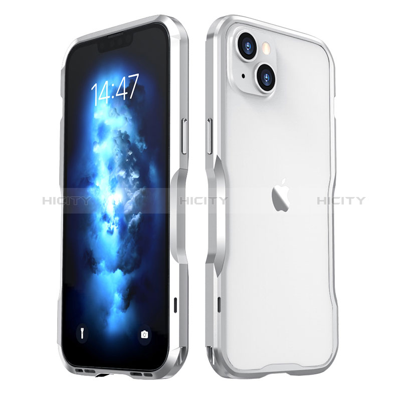 Custodia Lusso Alluminio Laterale Cover LF2 per Apple iPhone 14