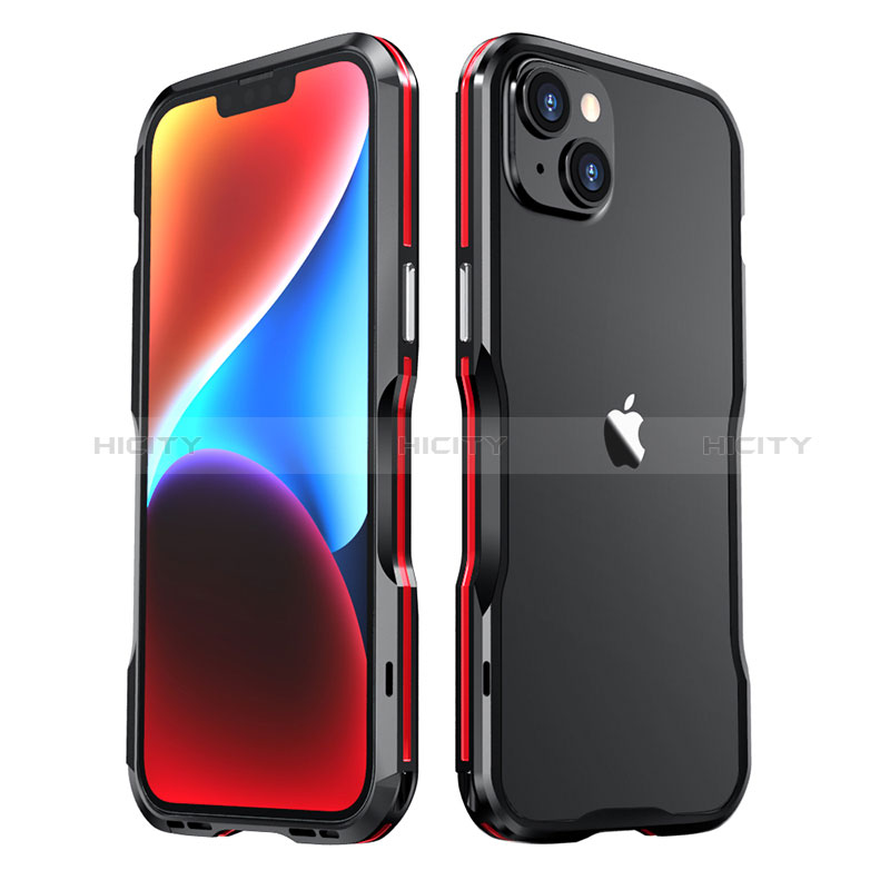 Custodia Lusso Alluminio Laterale Cover LF3 per Apple iPhone 14