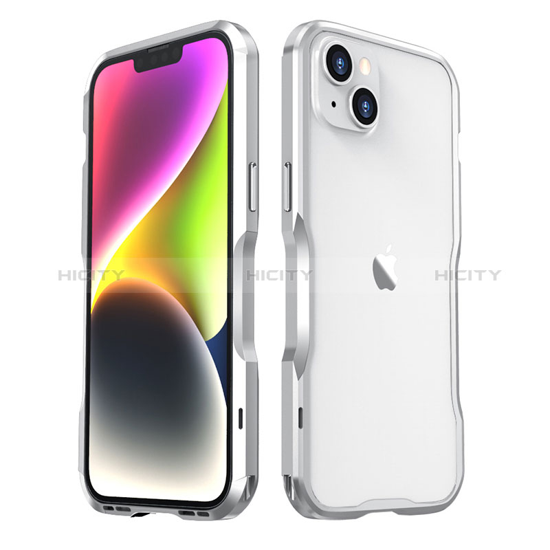 Custodia Lusso Alluminio Laterale Cover LF3 per Apple iPhone 14 Plus