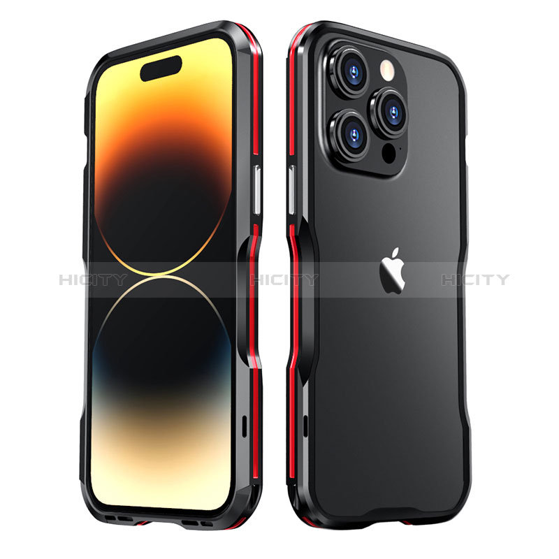 Custodia Lusso Alluminio Laterale Cover LF3 per Apple iPhone 14 Pro Max