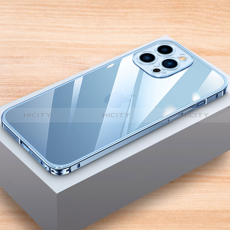 Custodia Lusso Alluminio Laterale Cover LK1 per Apple iPhone 13 Pro Max