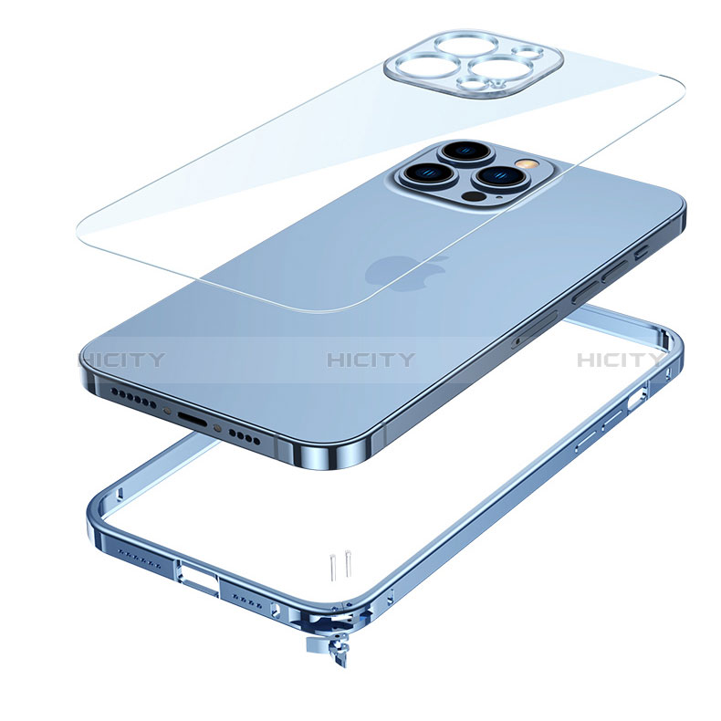 Custodia Lusso Alluminio Laterale Cover LK1 per Apple iPhone 15 Plus