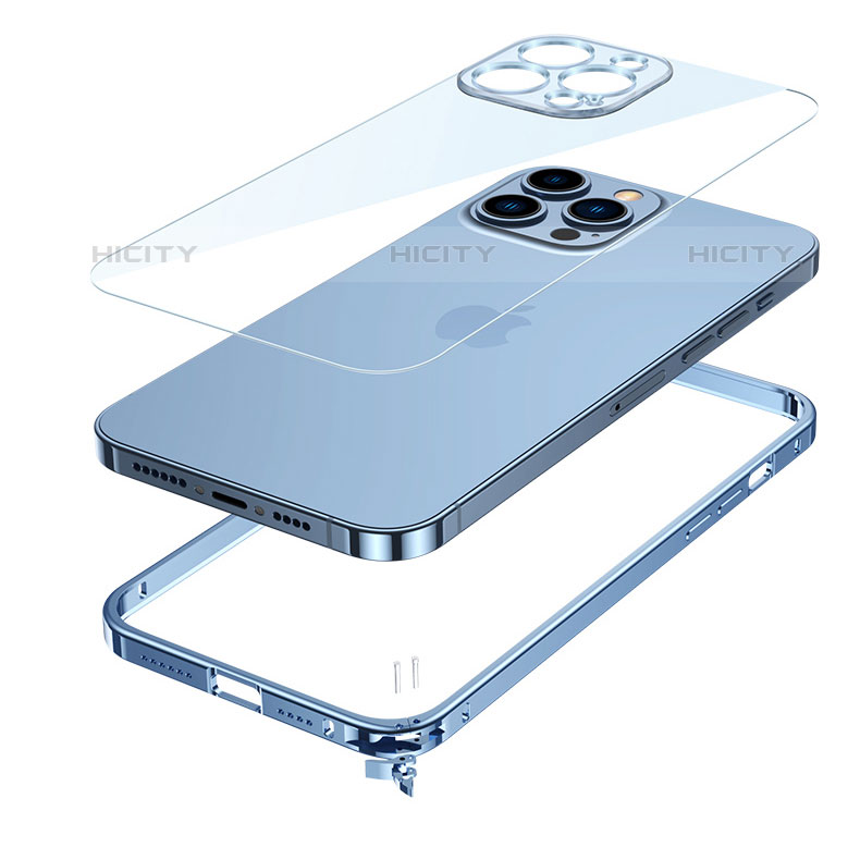 Custodia Lusso Alluminio Laterale Cover LK1 per Apple iPhone 15 Pro