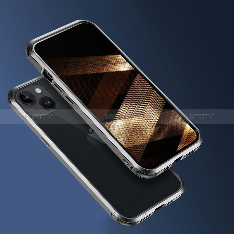 Custodia Lusso Alluminio Laterale Cover LO1 per Apple iPhone 14 Pro