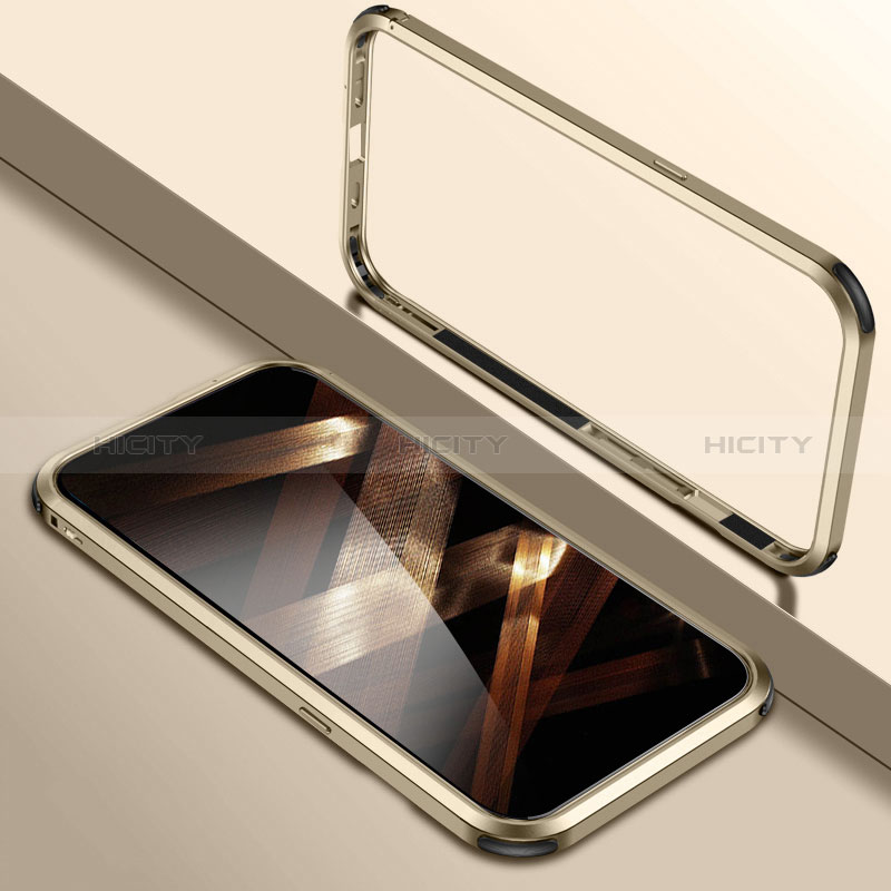 Custodia Lusso Alluminio Laterale Cover LO1 per Apple iPhone 14 Pro Max