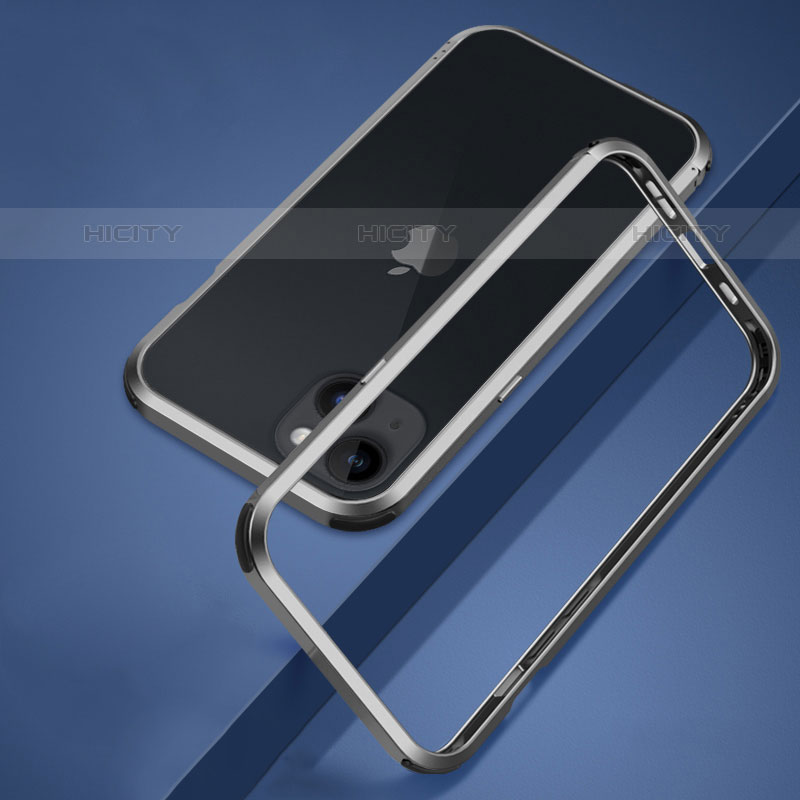 Custodia Lusso Alluminio Laterale Cover LO1 per Apple iPhone 15 Pro