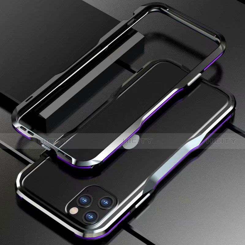 Custodia Lusso Alluminio Laterale Cover per Apple iPhone 11 Pro Max Multicolore