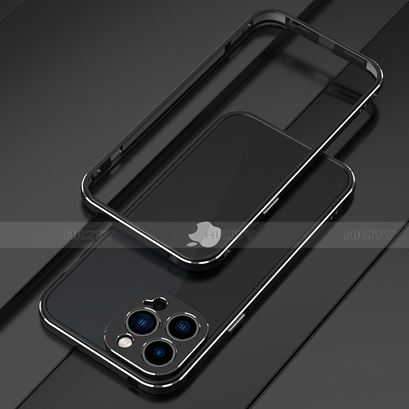 Custodia Lusso Alluminio Laterale Cover per Apple iPhone 13 Pro Max