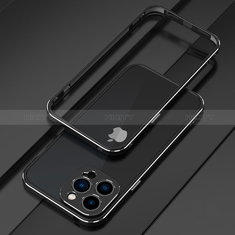 Custodia Lusso Alluminio Laterale Cover per Apple iPhone 14 Pro