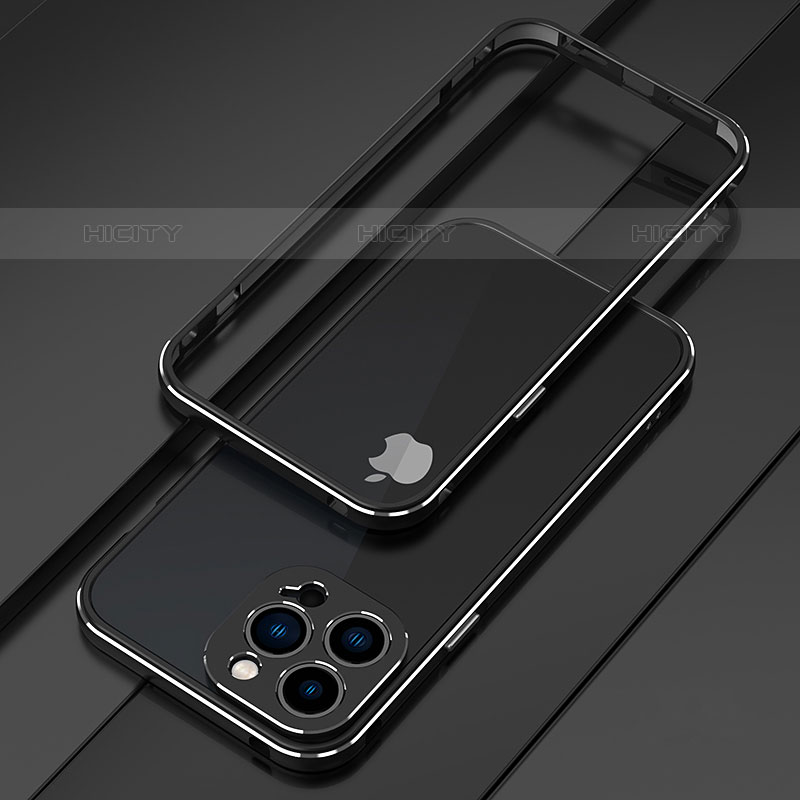 Custodia Lusso Alluminio Laterale Cover per Apple iPhone 15 Pro