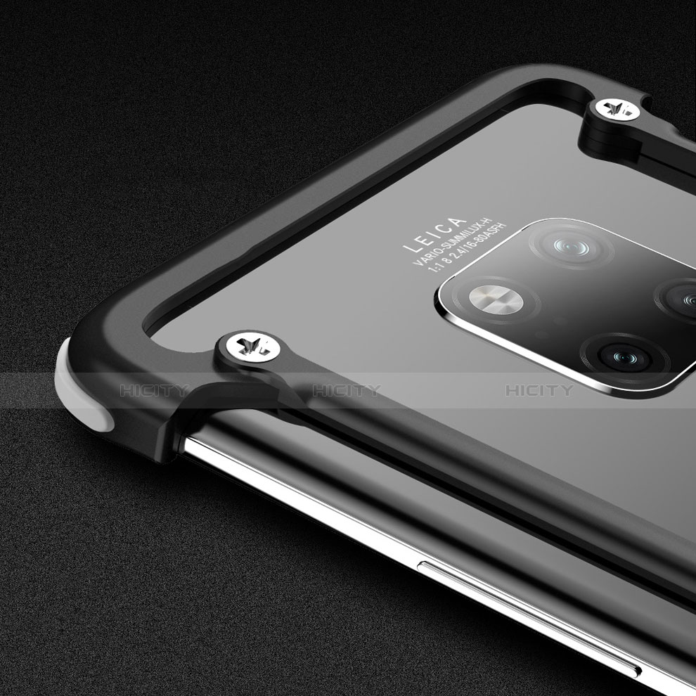 Custodia Lusso Alluminio Laterale Cover per Huawei Mate 20 Pro