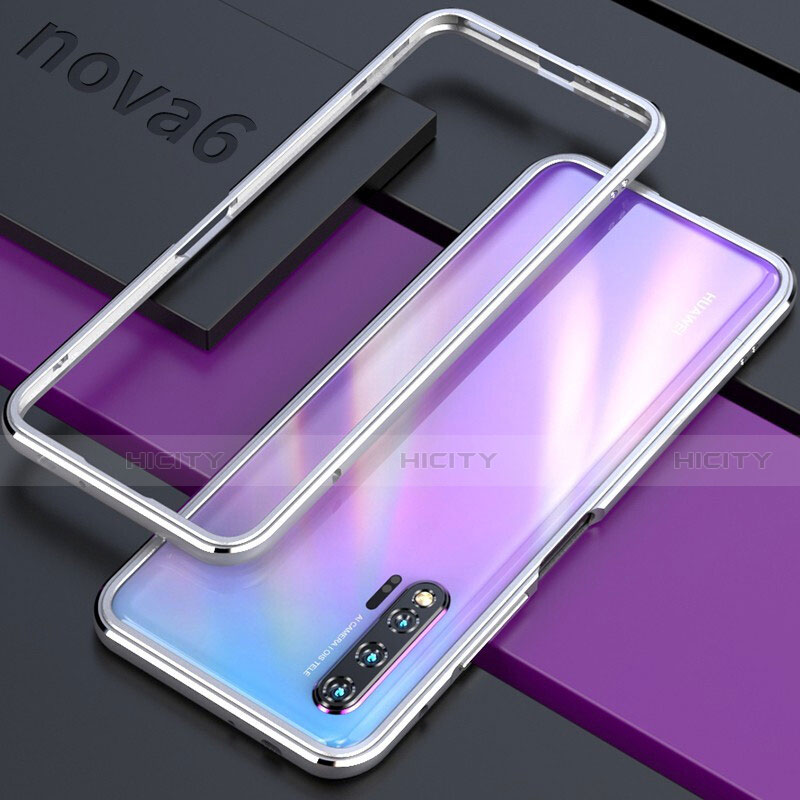 Custodia Lusso Alluminio Laterale Cover per Huawei Nova 6