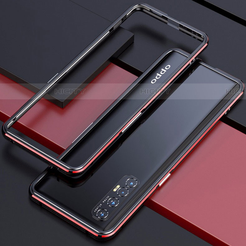 Custodia Lusso Alluminio Laterale Cover per Oppo Find X2 Neo