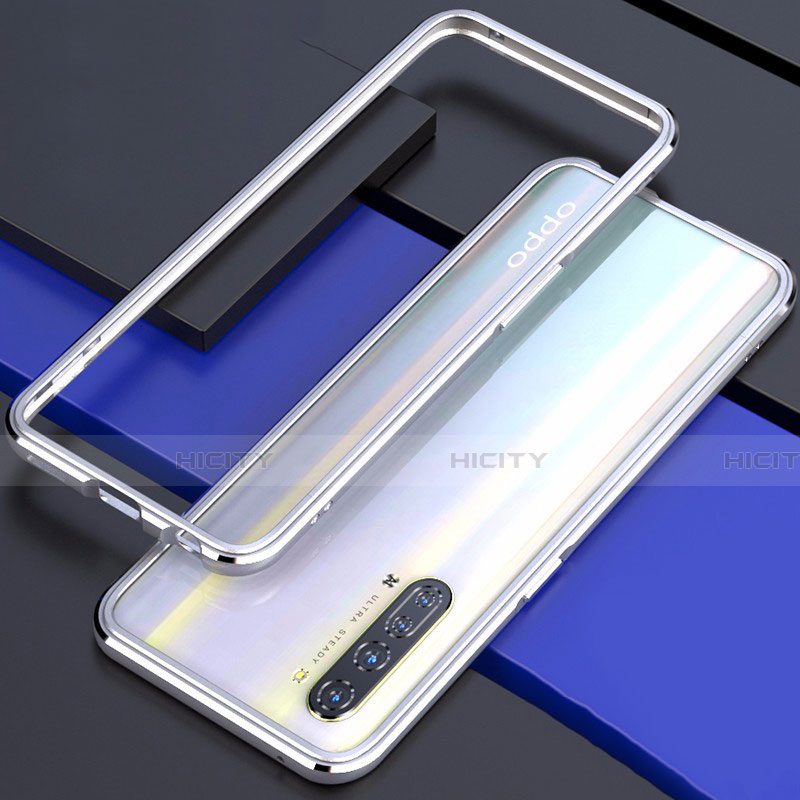 Custodia Lusso Alluminio Laterale Cover per Oppo Reno3