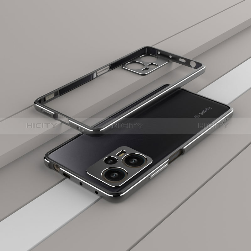 Custodia Lusso Alluminio Laterale Cover per Xiaomi Poco F5 5G