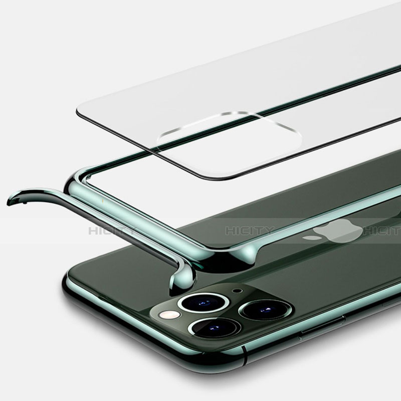 Custodia Lusso Alluminio Laterale Cover T01 per Apple iPhone 11 Pro